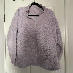 Aerie Sherpa Quarter Zip